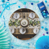 Rustige Borden voor wegwerppapier van een feestdag Papieren Bordje (Feest)