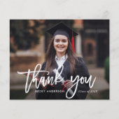 rustige borstel dank u de kaart van het afstuderen (Voorkant)