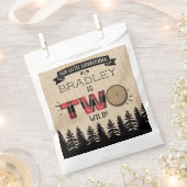 Rustige bosbok Pset Lumberjack Boys 2e verjaardag Bedankzakje (Geknipt)