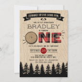 Rustige bosbots met gedepelde hefbokken 1e verjaar kaart (Voorkant)