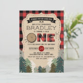 Rustige bosbots met gedepelde hefbokken 1e verjaar kaart (Staand voorkant)