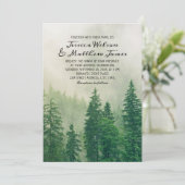 Rustige bosgroene sinaasappelboom Landschap Hout W Kaart (Staand voorkant)