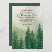 Rustige bosgroene sinaasappelboom Landschap Hout W Kaart (Voorkant / Achterkant)