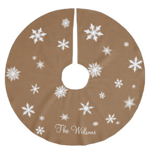 Rustige bosjes kerstboom rok