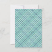 Rustige Bossen Blue Pset Diaper Raffle Insert Kaar Kaart (Achterkant)