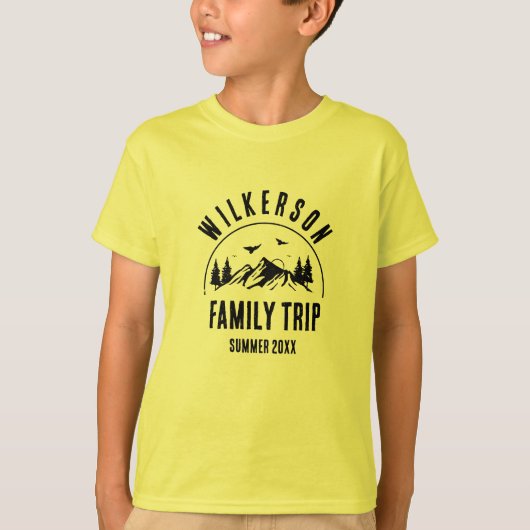 Rustige Bossen uit de rugleuning T-shirt (Voorkant)