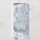 Rustige botanica Wedding Dinner Menu Uitnodiging (Achterkant)