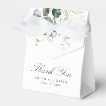 Rustige botanische Eucalyptus Greenery Wedding