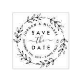 Rustige botanische wiskunde en script sparen de da rubberstempel (Afrduk)