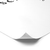 Rustige Bourgogne Waterverf Flowers & Gold Drups Poster (Hoek)