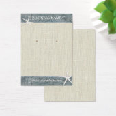 Rustige braad en houten staarten visitekaartje (Bureau)