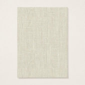 Rustige braad en houten staarten visitekaartje (Achterkant)