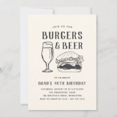 Rustige branders en bier elke keer dat u een brand kaart (Voorkant)