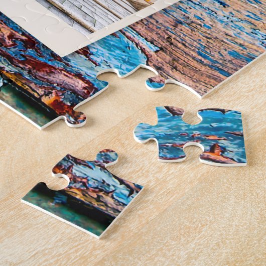 Rustige Briefkaarten Legpuzzel (Zijkant)