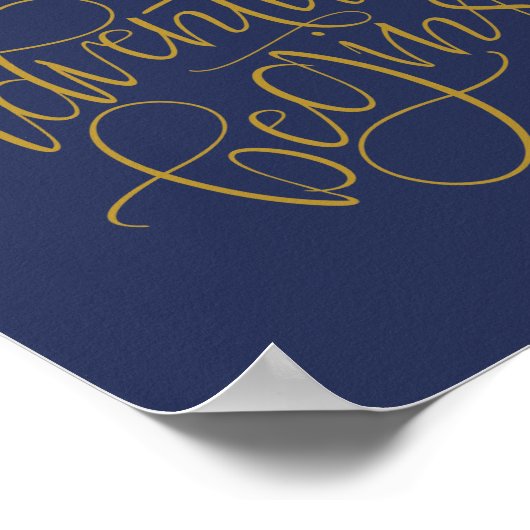 rustige bruiloft - en dus begint het avontuur poster (Hoek)