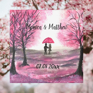 Rustige bruiloft liefde koppel kerry blossom ma magneet