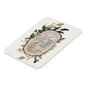 Rustige bruiloft met houtslijm, met uitzondering v magneet (Linkerzijde)