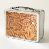 Rustige bruine cowboy mode western leder (Achterkant)