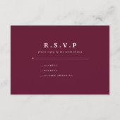 Rustige bruine marinevlinder botanische bruiloft informatiekaartje (Achterkant)