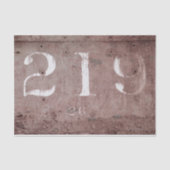 Rustige bruine-textuurtreinstellen tissuepapier (Voorkant)