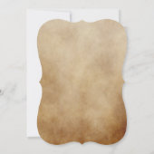 Rustige  bruine zonneboer kaart (Achterkant)