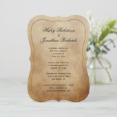 Rustige  bruine zonneboer kaart (Staand voorkant)