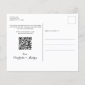 Rustige budgetkoppeling bespaart de datum-QR-code (Achterkant)