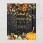 Rustige budgetvriendelijke uitnodiging aan de part flyer (Voorkant)