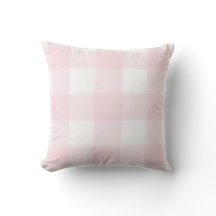 Rustige Buffalo Check Pattern Blush Pink