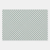 Rustige Buffalo-speldencontrolepatroon Inpakpapier Vel (Voorkant 3)