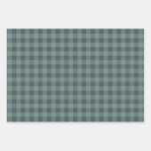 Rustige Buffalo-speldencontrolepatroon Inpakpapier Vel (Voorkant)