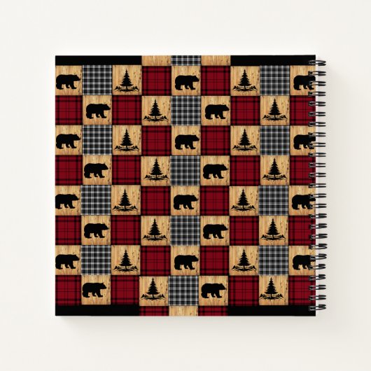 Rustige buffelcontrole Rood rood recept Notitieboek (Achterkant)