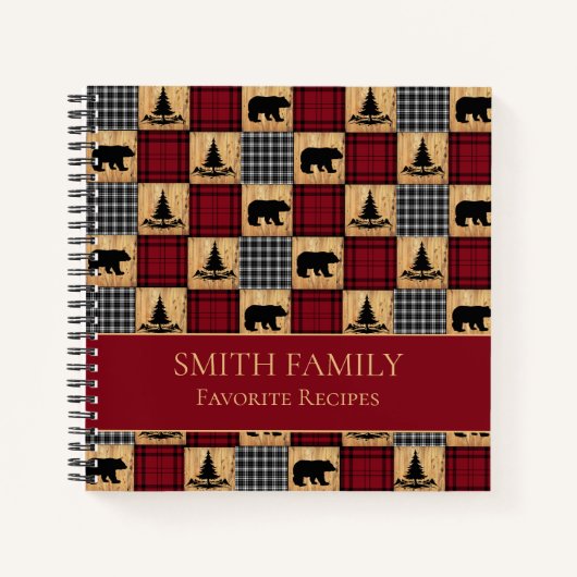 Rustige buffelcontrole Rood rood recept Notitieboek (Voorkant)