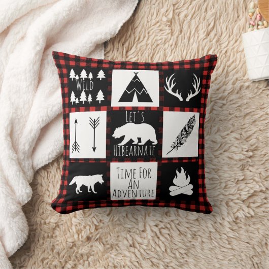 Rustige buffelkoepels en wilde dieren kussen (Deken)