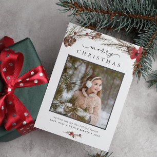 Rustige buik  Vakantie-fotokaart Feestdagenkaart