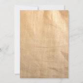 Rustige Buttonnen Bridal Shower Uitnodiging (Achterkant)