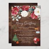 Rustige Cadeau met kerstfeest in de kerstkerstboom Kaart (Voorkant / Achterkant)