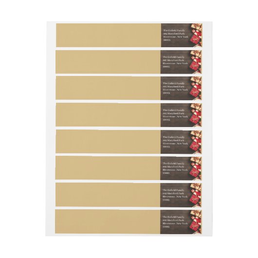 Rustige cadeaudoos, kerstmis (Vel)