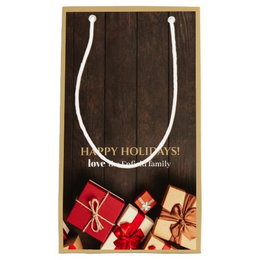 Rustige cadeaudoos, kerstmis klein cadeauzakje (Voorkant)