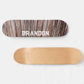 Rustige cedar, natuur, buiten persoonlijk skateboard (Horizontaal)