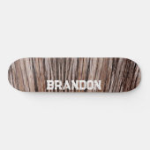 Rustige cedar, natuur, buiten persoonlijk skateboard (Horizontaal)