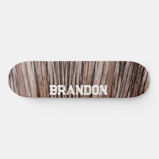 Rustige cedar, natuur, buiten persoonlijk skateboard (Horizontaal)