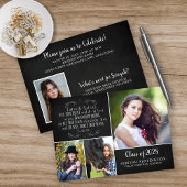 Rustige Christelijke Afstuderen Bijbelfoto Verse Kaart