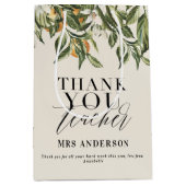 Rustige citrusvruchten oranje botanisch bedankt, l medium cadeauzakje (Voorkant)