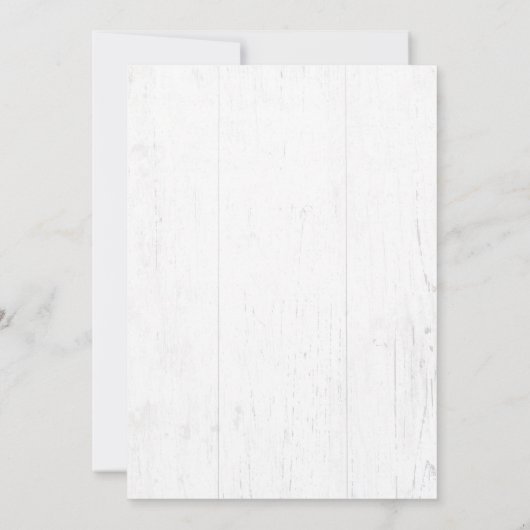 Rustige Cow Skull Boho Blush Floral Vrijgezellenfe Kaart (Achterkant)