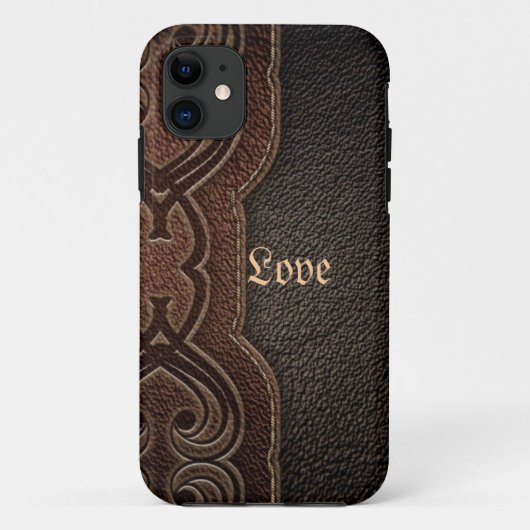 Rustige cowboy mode bruin western land Case-Mate iPhone case (Achterkant)