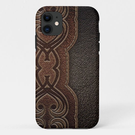 Rustige cowboy mode bruin western land Case-Mate iPhone case (Achterkant)
