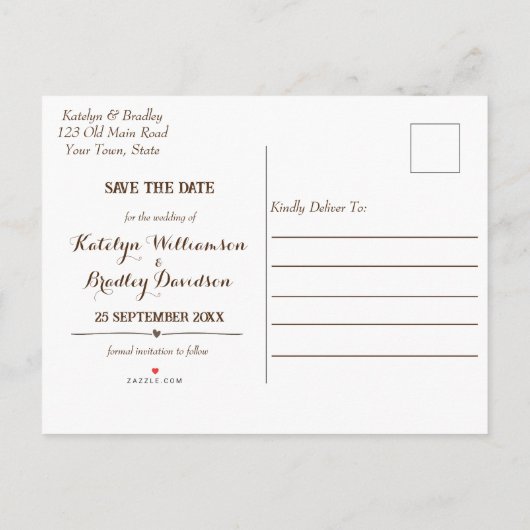 Rustige cowboylaarzen en waterverf van petten zonn aankondigingskaart (Achterkant)