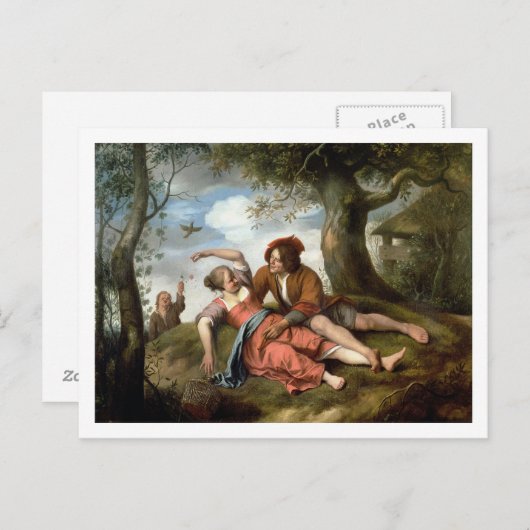 Rustige cursus briefkaart (Voorkant / Achterkant)