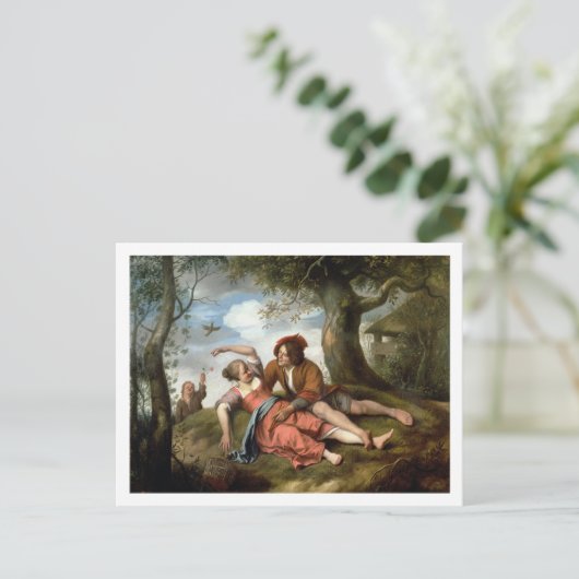 Rustige cursus briefkaart (Staand voorkant)